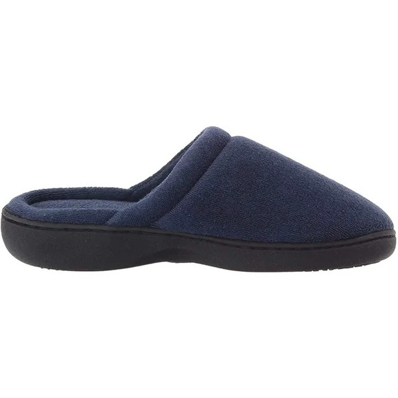 Women’s Terry Clog Navy Slip on Slipper - Picture 1 of 6